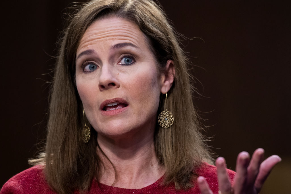 Amy Coney Barrett Sure Gets Around – See Generally