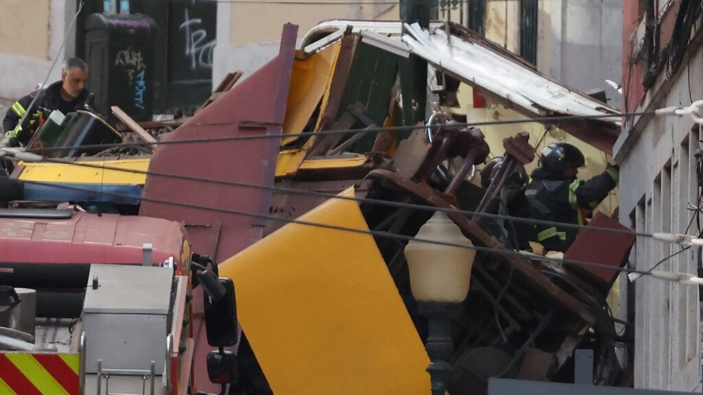 At least 15 dead, 18 injured after streetcar derails in Lisbon, city says