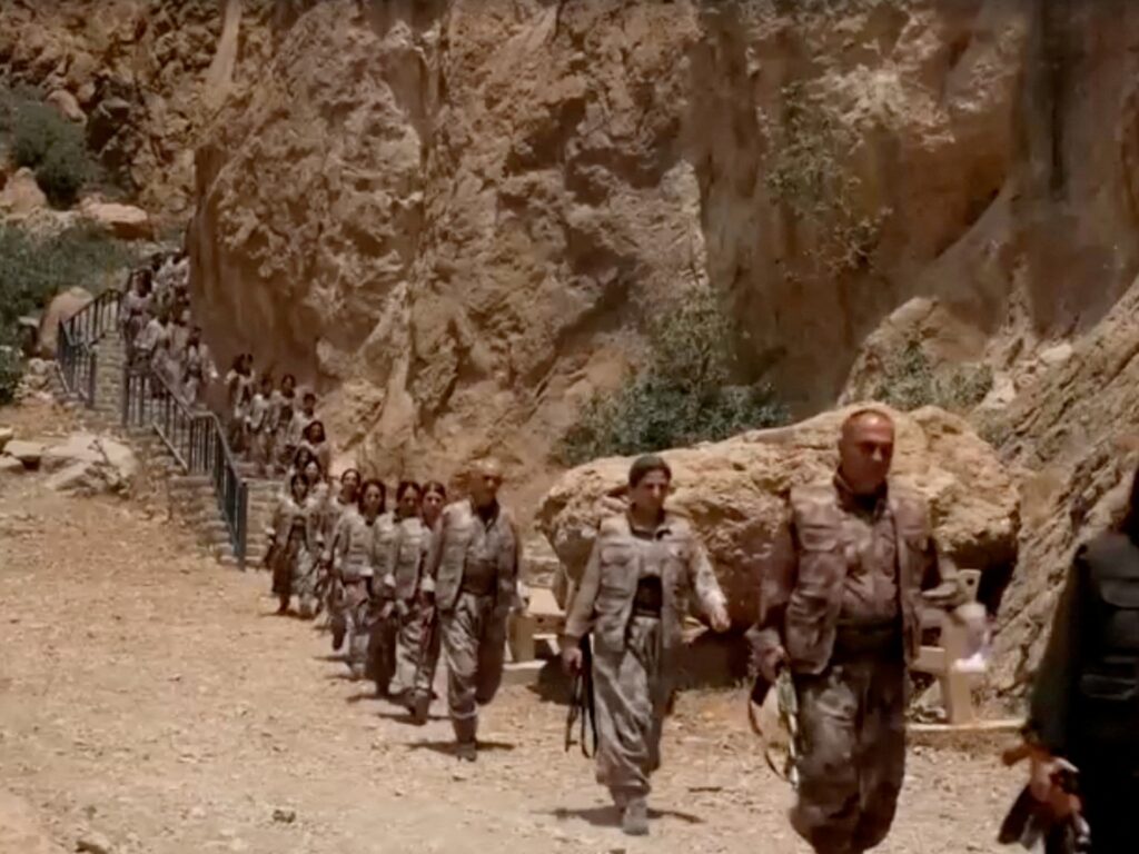 Kurdish PKK announces it is withdrawing fighters from Turkiye to Iraq | PKK News