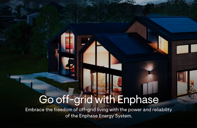 Enphase now supports completely off-grid solar + storage systems