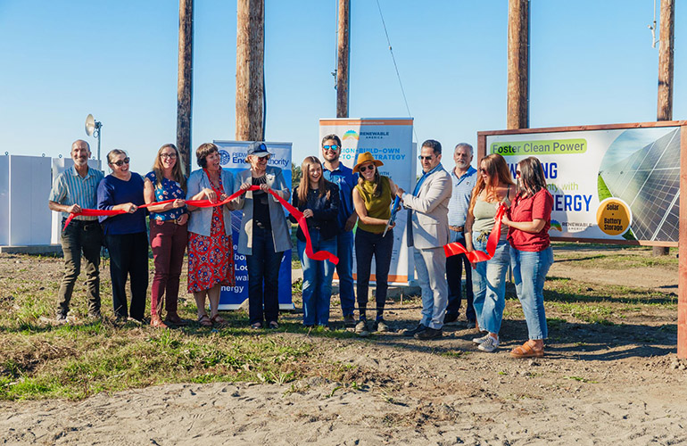 Renewable America cuts ribbon on 9.4-MW solar + storage portfolio in Humboldt County