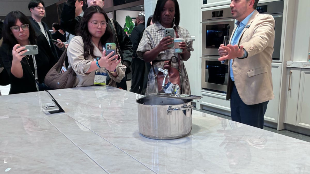 I Saw a Hidden Induction Stove Concept at KBIS. It Looked Cool and Very Dangerous